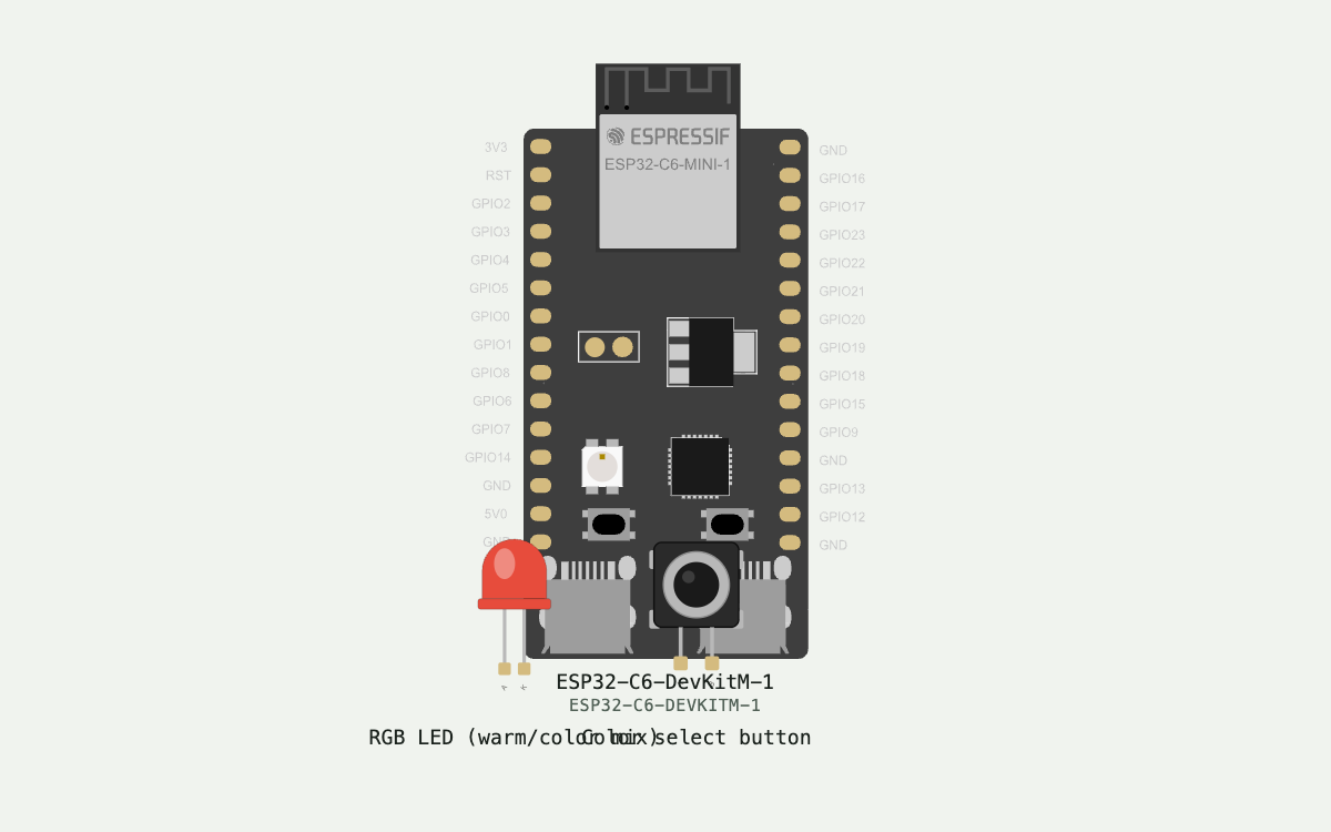 Wiring diagram for Arjun's Night Light
