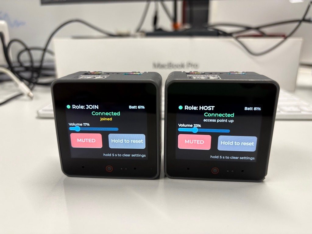 Core-S3 Walkie-Talkie